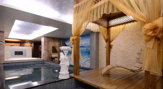 Кровать в общем номере Hua Xiang Motel