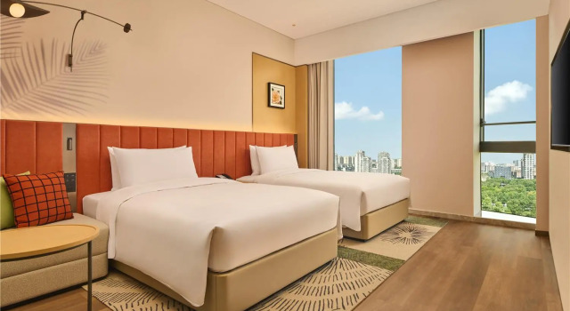 Двухместный номер Deluxe Hilton Garden Inn Chongqing Central Park