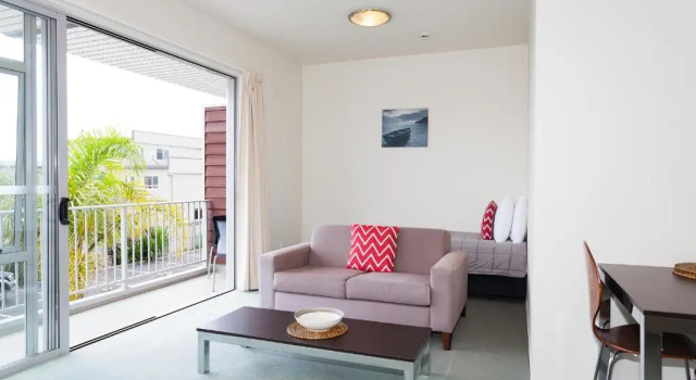 Апартаменты Superior c 1 комнатой с балконом Beachside Resort Motel Whitianga