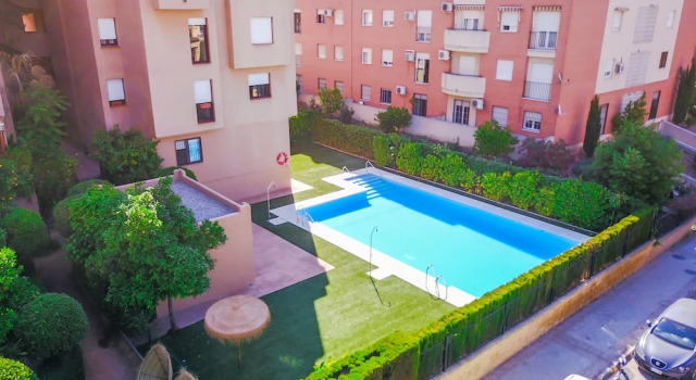Апартаменты с 2 комнатами с балконом и с красивым видом из окна Apartamento Almunia