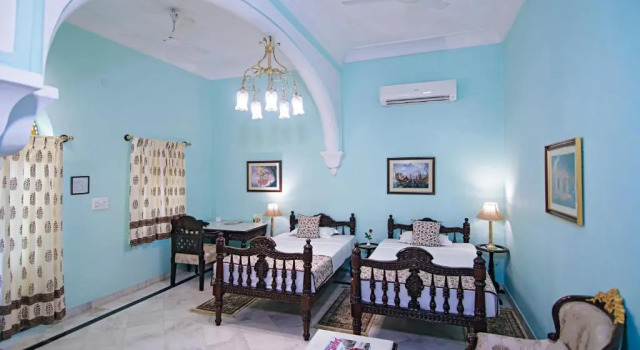 Двухместный номер Deluxe Alsisar Haveli - Heritage Hotel