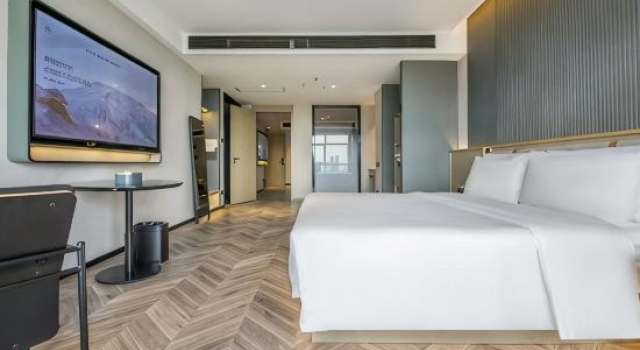 Двухместный люкс Executive с видом на улицу Atour S Hotel Taikoo Warehouse, the Pearl River, Guangzhou