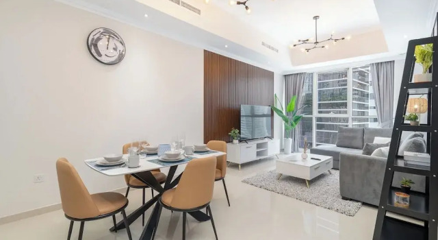 Апартаменты Heaven Crest Vacation Homes Downtown - Studio, 1, & 3 Bedroom Suites 2 minute walk to Dubai Mall and Burj Khalifa