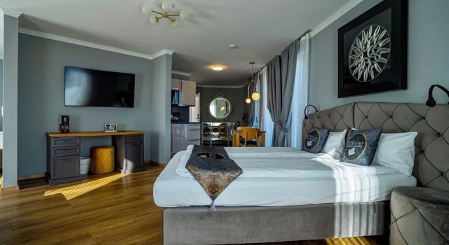 Номер Deluxe Boardinghouse City Home - Living