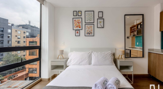 NOK Modern 1BR Near Parque 93 Bogota, Забронировать Апартаменты/квартира Апартаменты Богота, рядом с Парк 93, Апартаменты/квартира