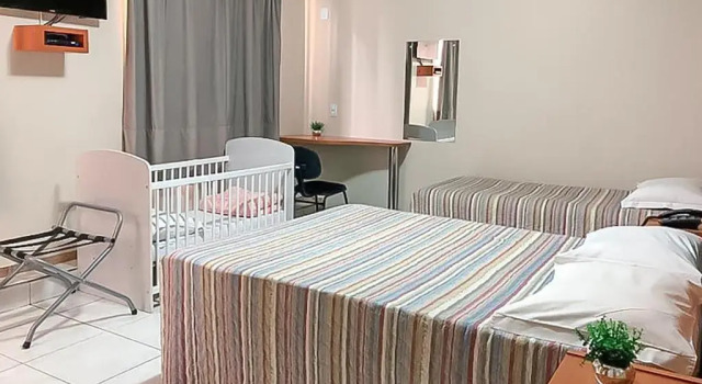 Трёхместный номер Deluxe Tri Hotel Centro Chapecó