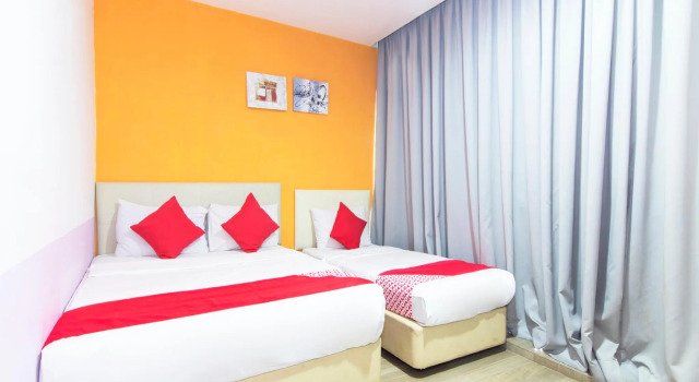 Семейный люкс OYO 419 City Boutique Hotel (Sanitized Stay)