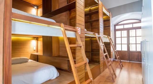 Кровать в общем номере (женский номер) Viajero Quito Hostel