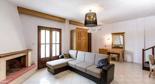 Семейный номер Standard Дуплекс с видом на море Beach Villa by Greek Pride