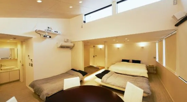 Люкс с балконом 634 Condo Shinjuku