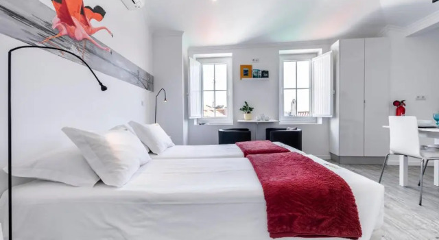 Студия с видом на реку Castle Inn Lisbon Apartments
