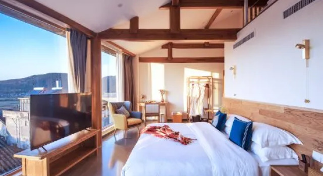 Люкс Deluxe Дуплекс Heguang Yushi Inn