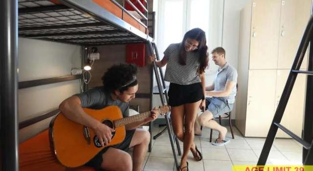Четырёхместный номер Economy Jammin Hostel & Bar Rimini