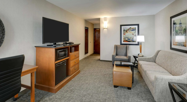 Dwuosobowy suite 2 sypialnie Drury Inn & Suites Springfield IL