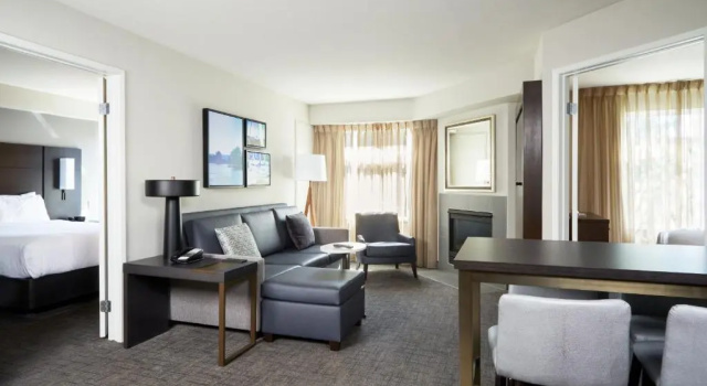 Люкс с 2 комнатами Residence Inn Los Angeles Westlake Village