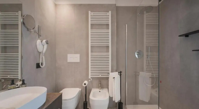 Двухместный номер Deluxe с видом на озеро Hotel Vinci Sirmione