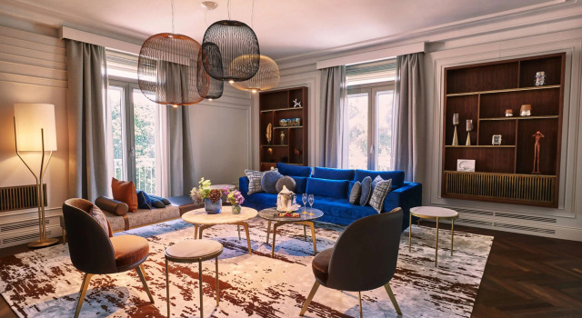 Двухместный люкс Presidential Steigenberger Icon Parkhotel Düsseldorf