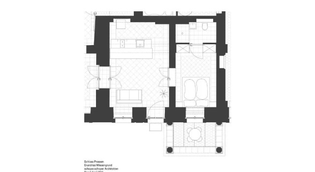 Апартаменты Schloss Prossen