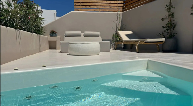 Вилла с 2 комнатами с видом на закат Pink Freud Villas Santorini