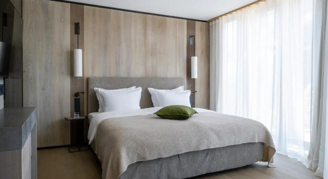 Двухместный номер Deluxe с частичным видом Hotel Hirschen Horn