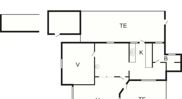 Коттедж 5 Person Holiday Home in Karrebaeksminde