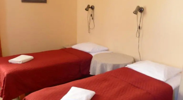 Кровать в общем номере Viva Nord Hotel