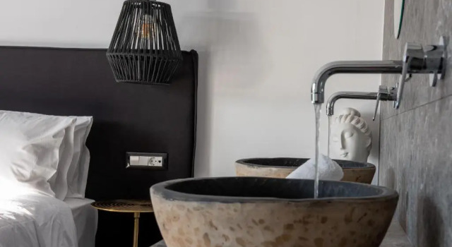 Люкс с видом на море Kalypso Suites Hotel