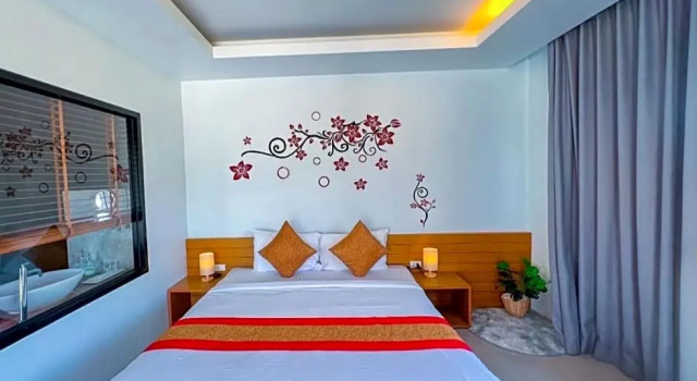 Номер Deluxe с видом на море White Sand Halal House Krabi