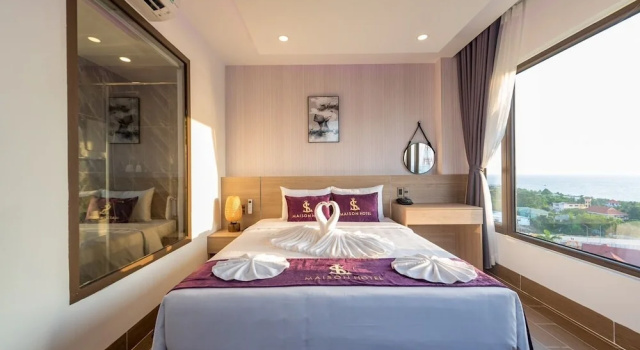 Двухместный номер Deluxe с видом на океан Maison Hotel Phu Quoc