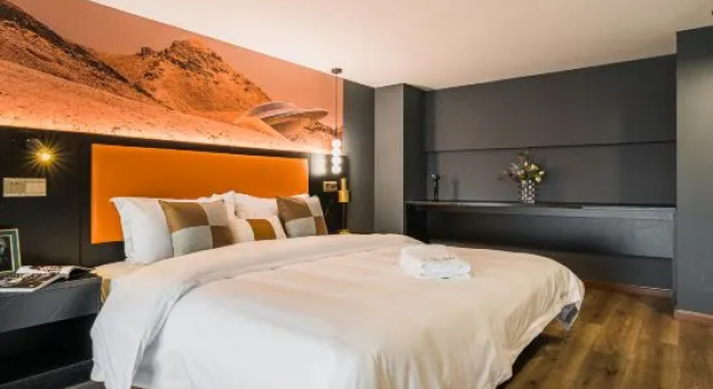 Люкс Luxury с видом на город Yunyou High-End LOFT Cinema Hotel Apartment (Jiu Yan Qiao Branch)