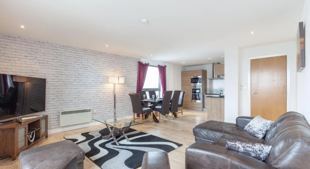 Stylish Penthouse Suite, Prenota Appartamento Hotel a Midlothian con parcheggio, Parcheggio