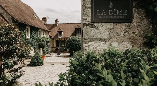 La Dime de Giverny - Chambres dhôtes-Spa-Restaurant, Забронировать Гостевой дом Отели в центре Живерни, в центре
