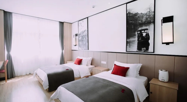 Номер Deluxe Floral Hotel Wuzhen Linshuige
