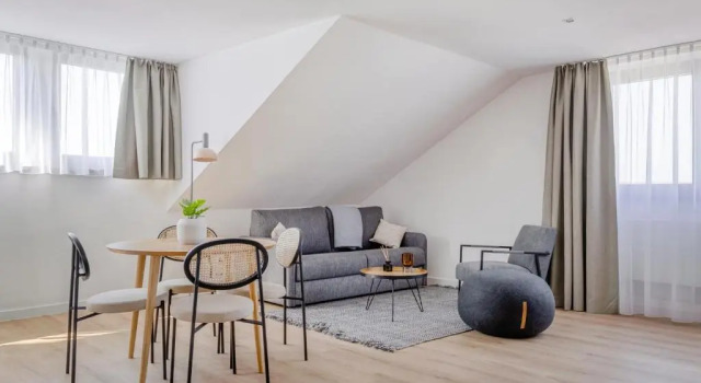 Люкс c 1 комнатой Limehome Aalen Reichsstädter Str
