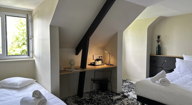Номер Superior Logis Hôtel & Restaurant Le Vert Bocage