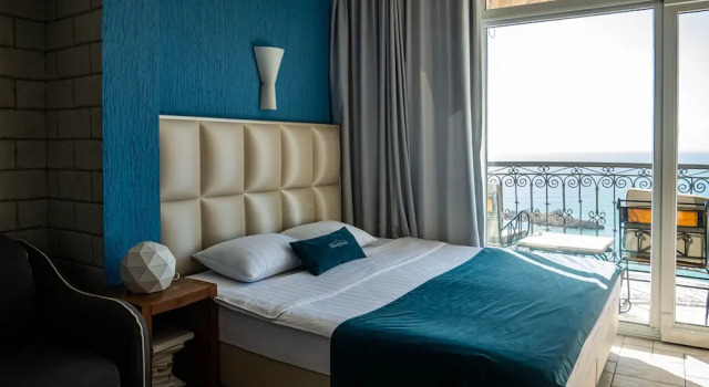 Студия с красивым видом из окна Villa Edelweiss