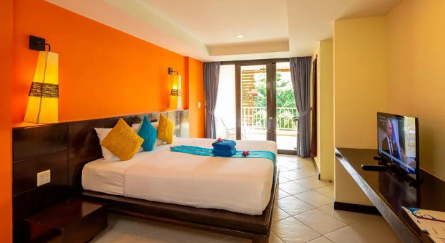 Трёхместный номер с доступом к бассейну Deluxe Tuana Hotels Casa Del Sol