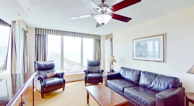Номер Standard с 2 комнатами с балконом и рядом с пляжем Bahama Sands Condos