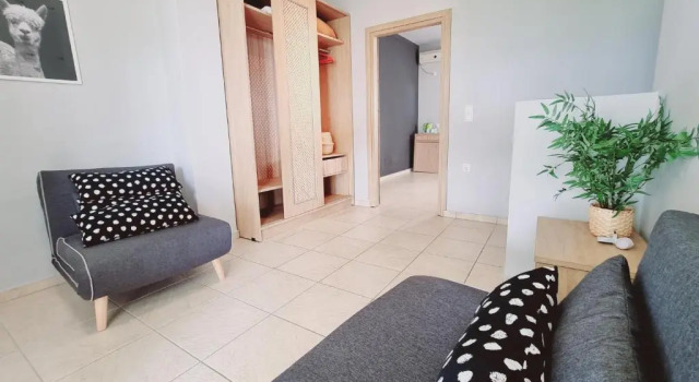 Семейный номер Standard с видом на море Chloe Apartments