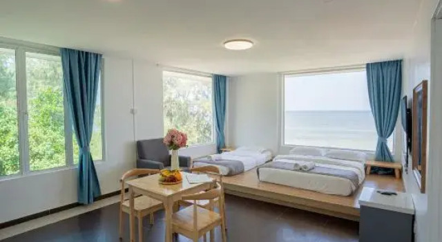 Люкс с видом на море BIDONG VIEW RESORT