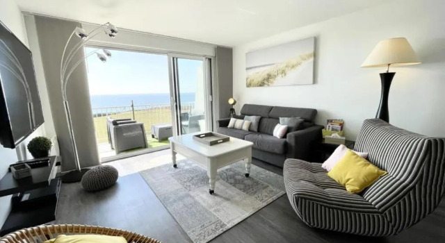 Magnifique T2 Archi Cosy Vue Mer 180 Piscine, Rezerwuj Hotel Guidel-Plages 