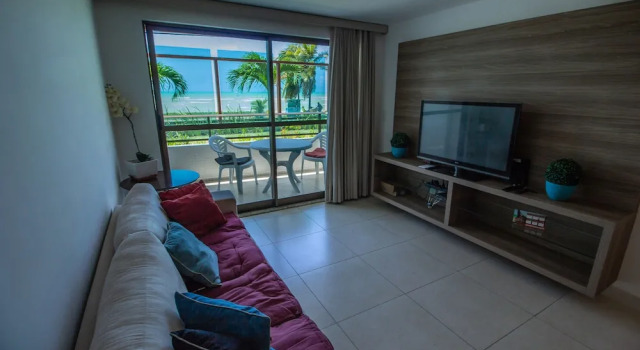 Apartamento Frente Mar no Clócio Beltrão, Забронировать Апартаменты/квартира Апартаменты Жуан-Песоа, рядом с Социальная коммерческая служба Жуан-Песоа, Апартаменты/квартира