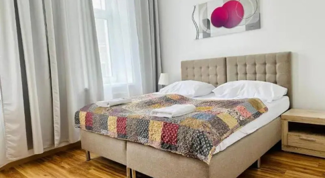 Letto in camerata Klimt Apartments