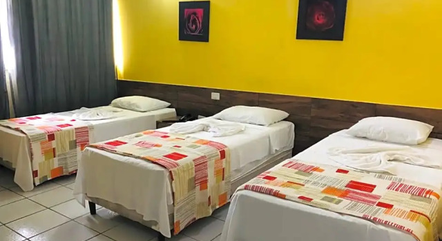 Четырёхместный номер Standard Rede Andrade Plaza Recife