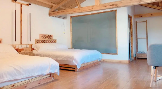 Двухместный номер Standard с красивым видом из окна Yunyan Heyuan Life Homestay