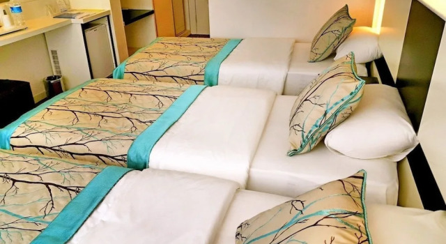 Трёхместный номер Standard с балконом Blue Garden Hotel