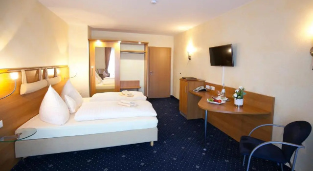 Двухместный номер Comfort с балконом Landgasthof-Hotel Zum Steverstrand