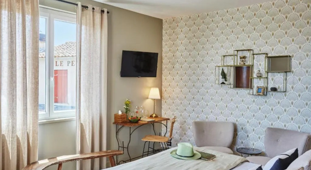 Номер Superior с красивым видом из окна Hôtel de Charme Bello Visto