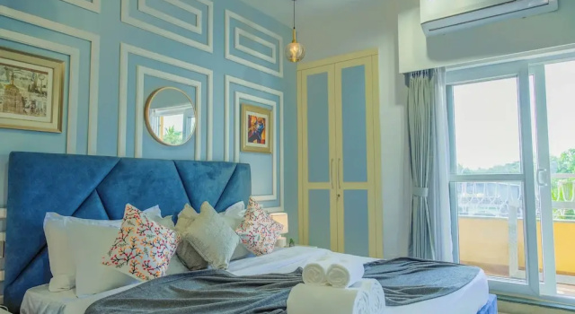 Апартаменты Deluxe Alaya Stays Veera Marina 2BHK