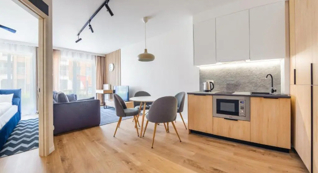 Апартаменты c 1 комнатой Residence I Jastrzębia Góra, Sun & Snow